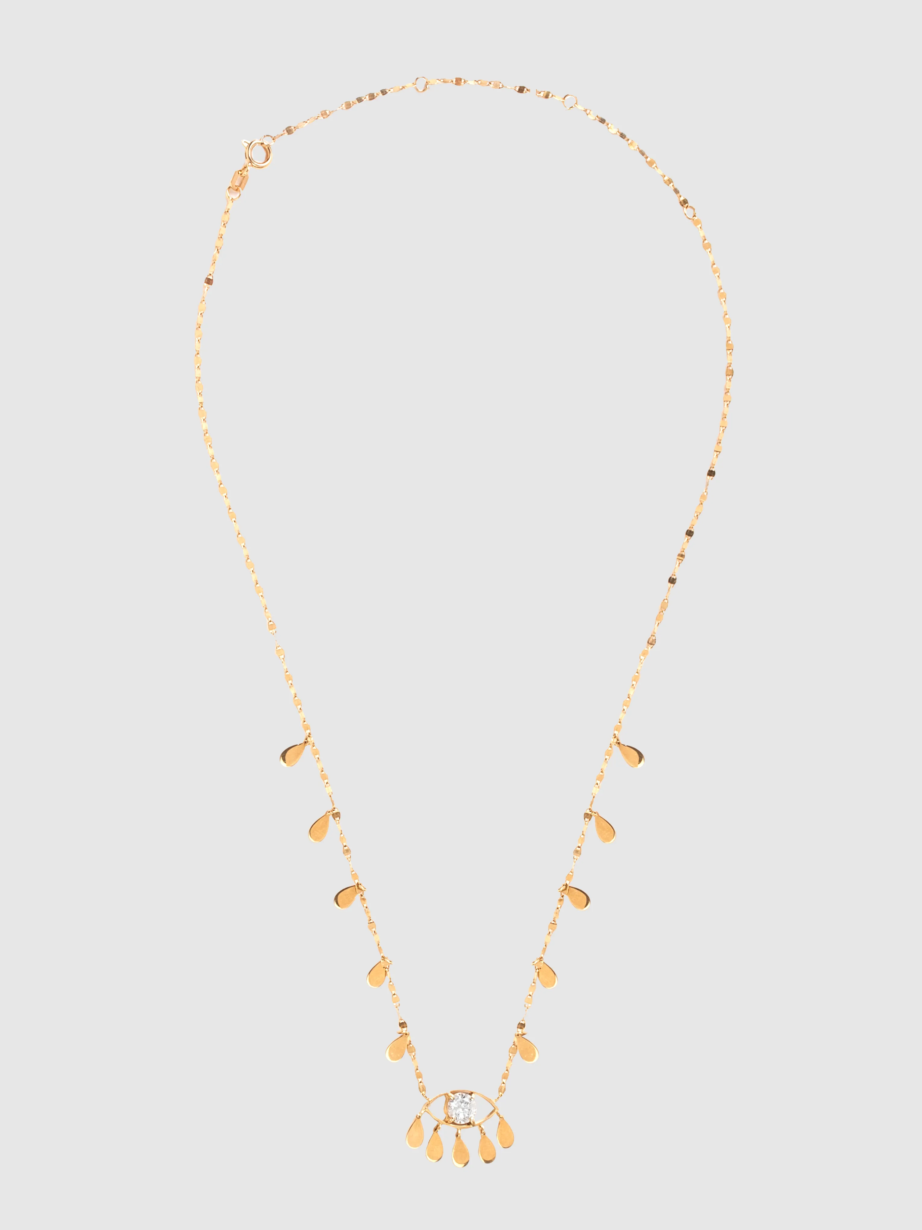 18K Gold And Diamond Necklace