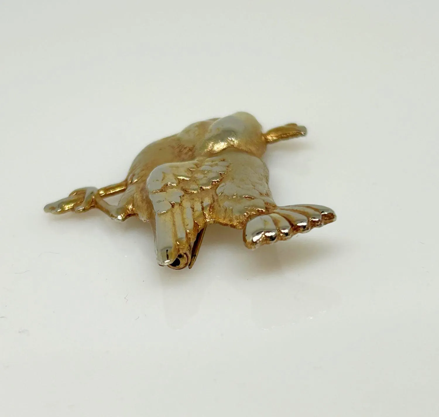 Adorable Vintage Bird on a Branch Brooch