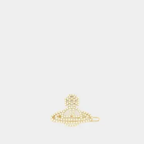 Annalisa Hair Clip - Vivienne Westwood - Brass - Gold