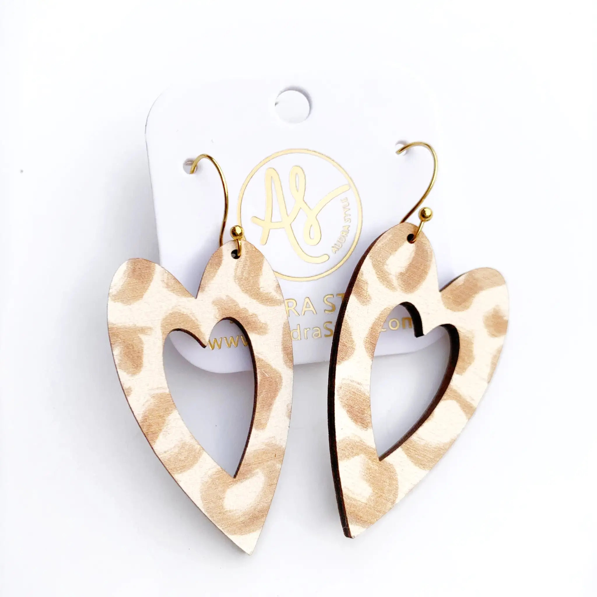 Audra Style Cherish Heart Earrings