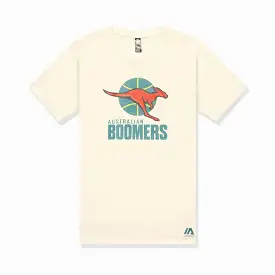 Australian Boomers Logo T-Shirt - Ecru