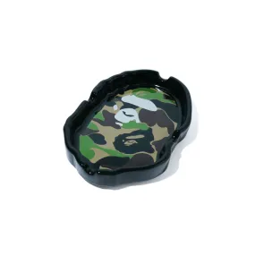 BAPE ABC CAMO APE HEAD ASHTRAY - GREEN