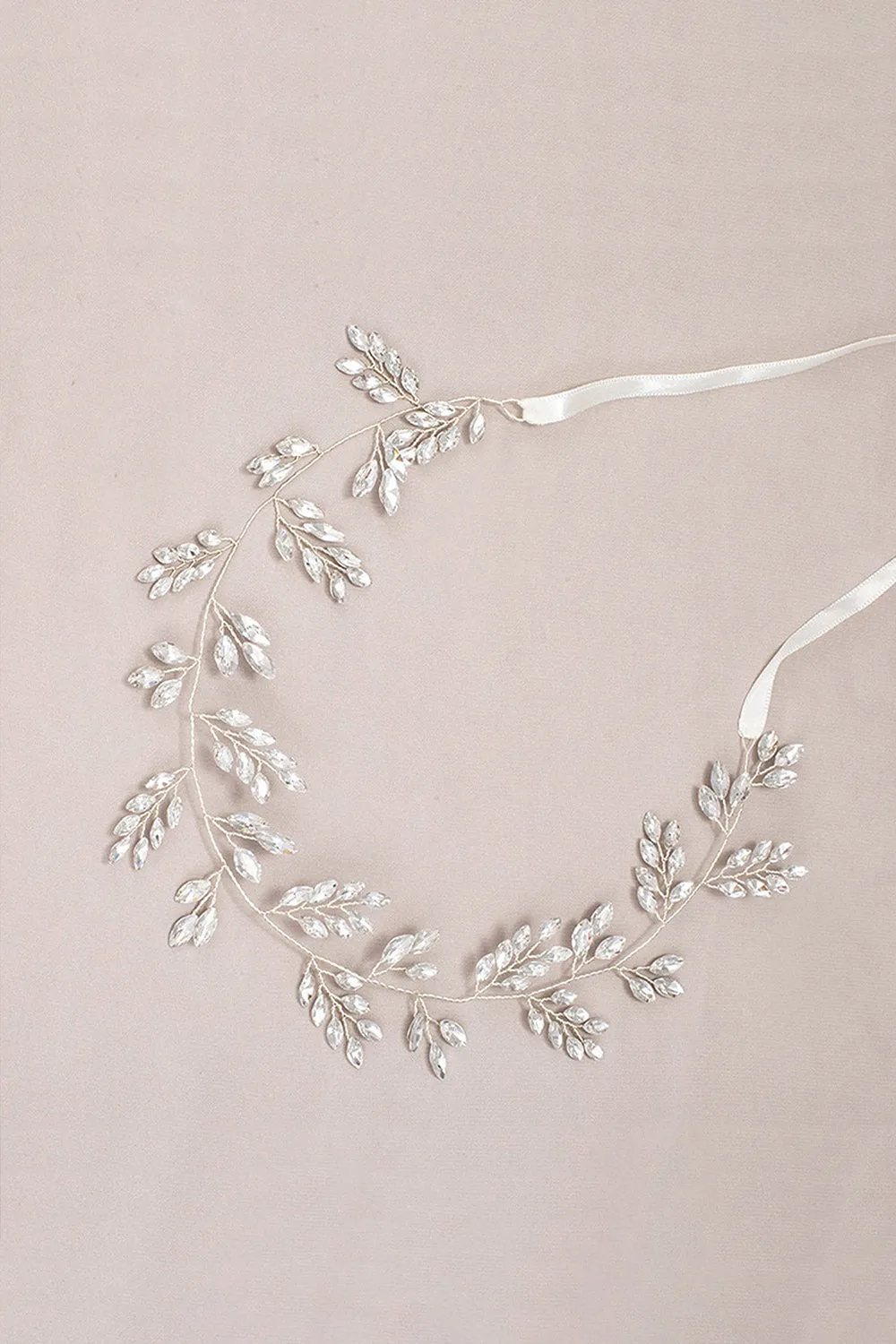 Bendable Bridal Rhinestone Headband