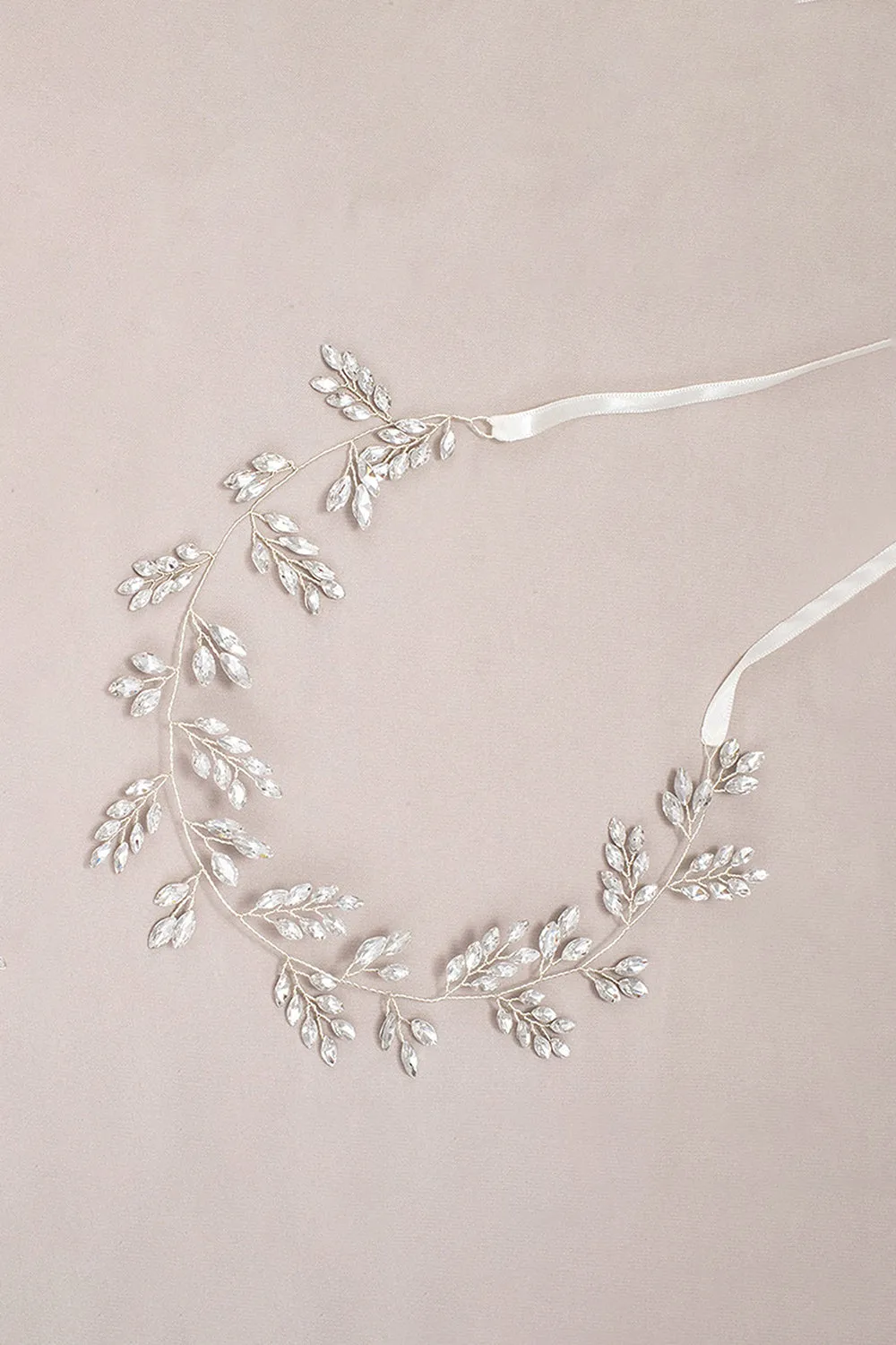 Bendable Bridal Rhinestone Headband