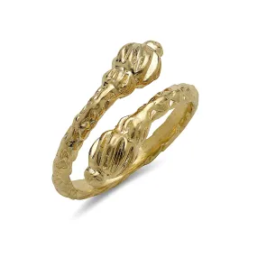 Better Jewelry Torch Ends 10K Yellow Gold West Indian Ring