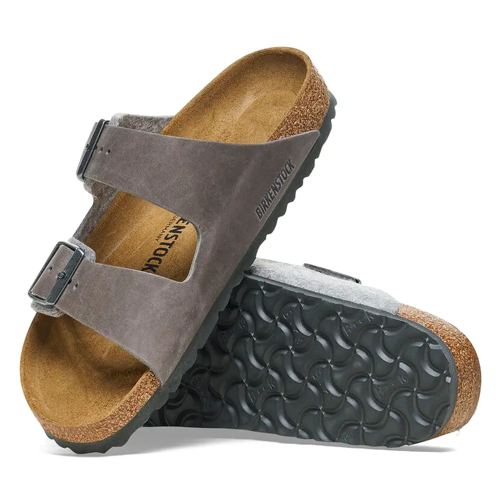 Birkenstock Arizona Light Grey Grey Felt