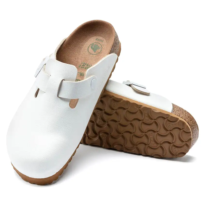 Birkenstock Boston Vegan - White