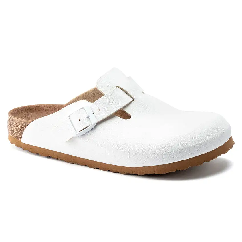 Birkenstock Boston Vegan - White