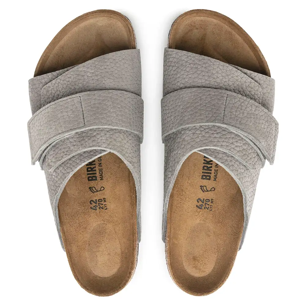 Birkenstock Kyoto Desert Buck Whale Grey