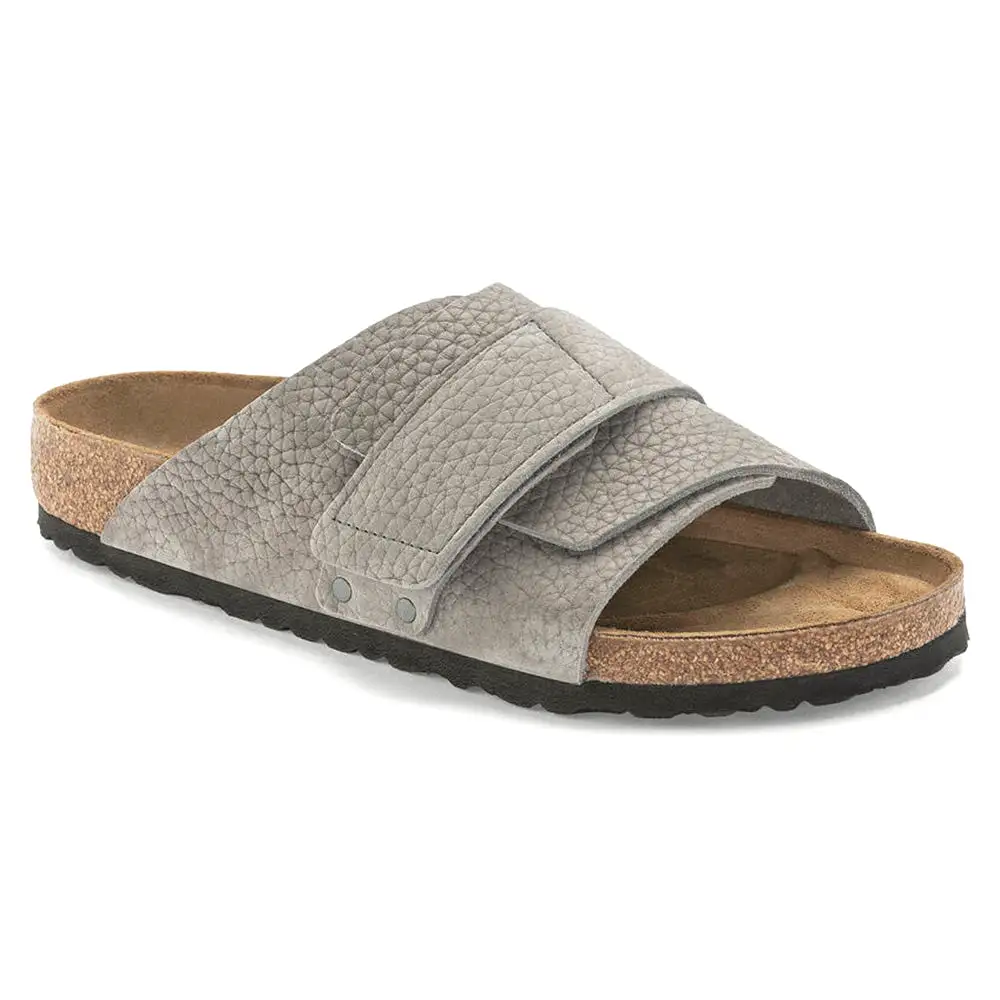 Birkenstock Kyoto Desert Buck Whale Grey