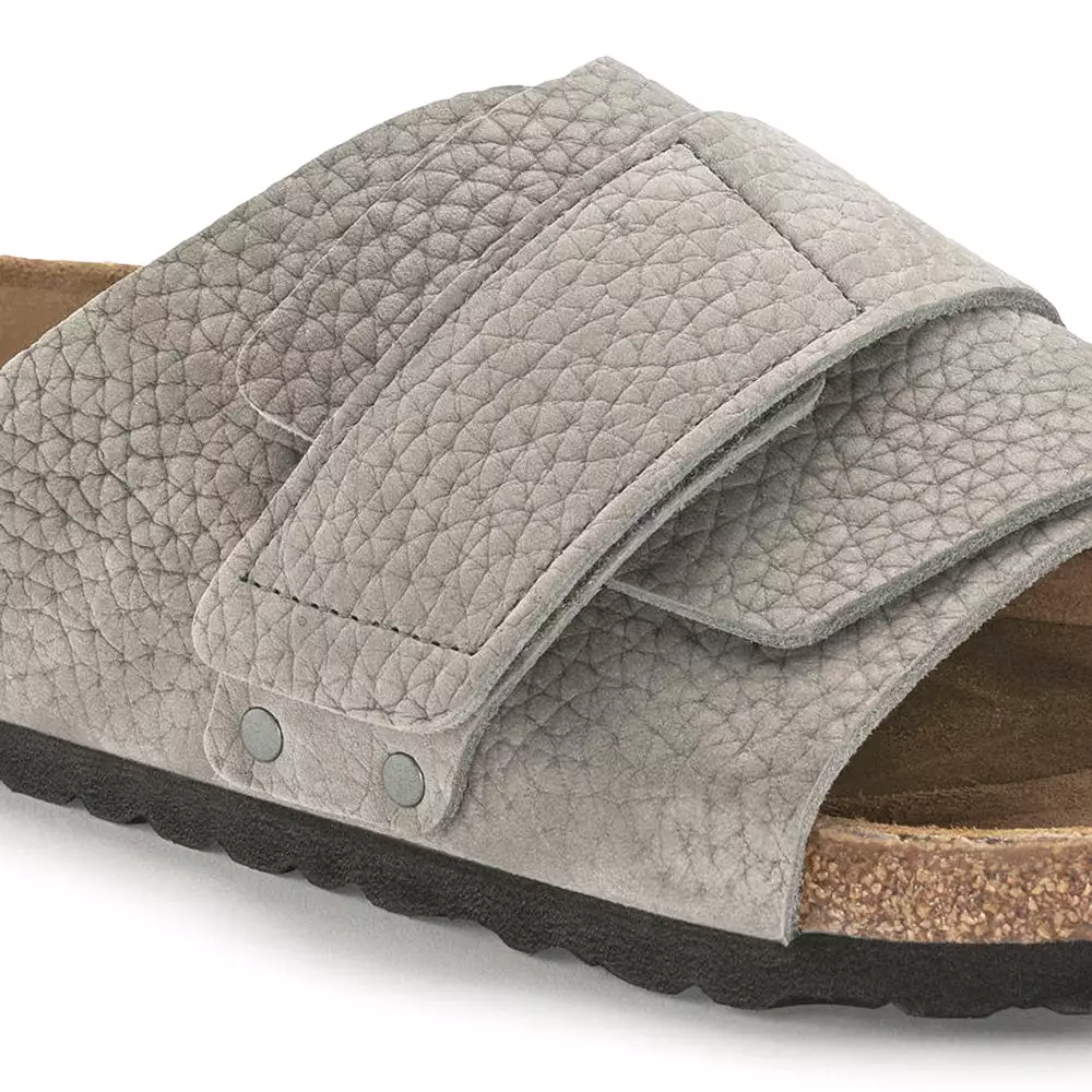 Birkenstock Kyoto Desert Buck Whale Grey