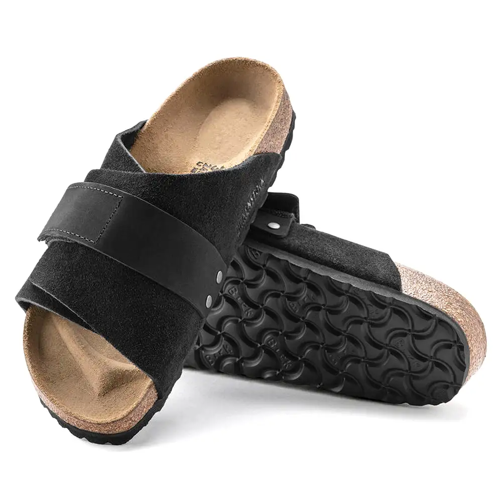 Birkenstock Kyoto Suede Black