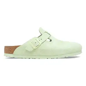 Birkenstock Women's Boston Faded Lime - Narrow