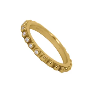 BOHEME HALF-ETERNITY DIAMOND RING