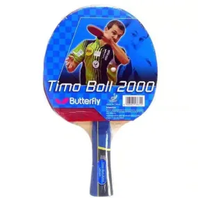 Butterfly Timo Boll 2000 Table Tennis Bat (Red)