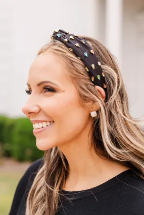 Can't Stop Your Shine Headband, Black