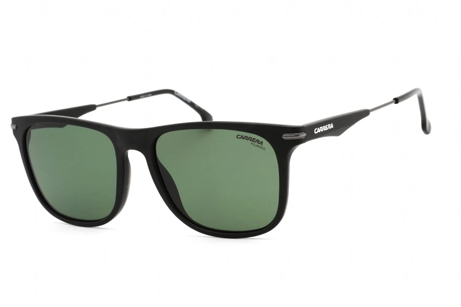 Carrera 276/S Sunglasses Matte Black / Green Polarized