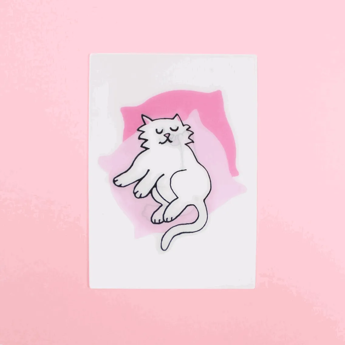 CAT ANIMATED POSTCARD