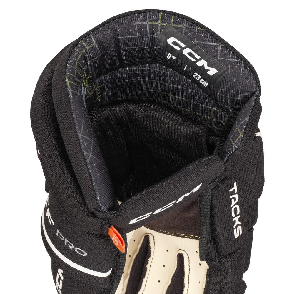 CCM TACKS XF PRO YOUTH HOCKEY GLOVES