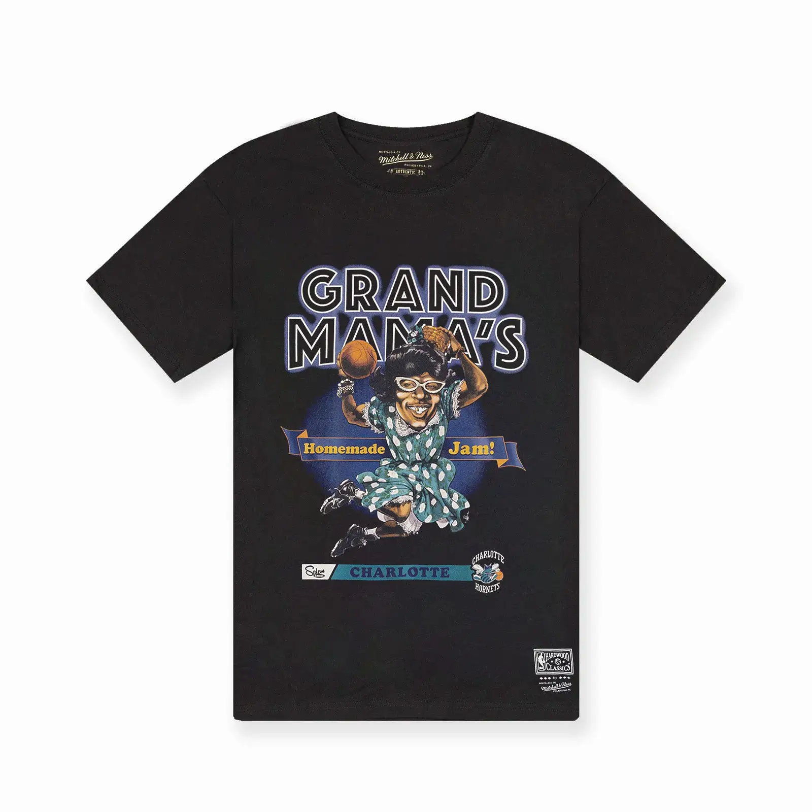 Charlotte Hornets Grand Mamas T-Shirt - Black