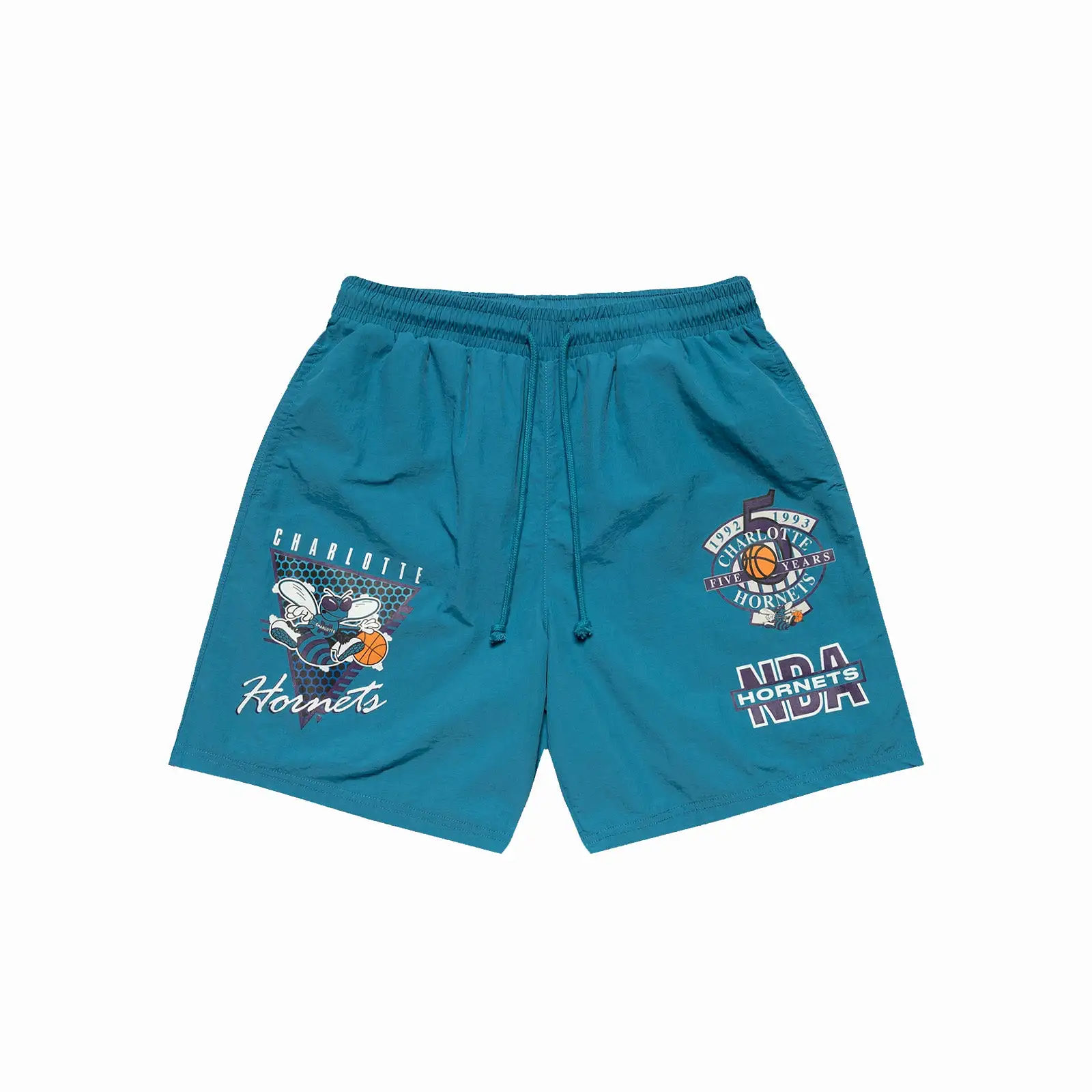 Charlotte Hornets Where You At Shorts - Teal