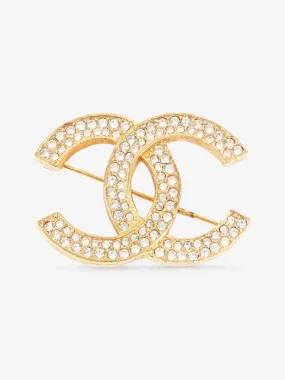 Coco 174 Brooch Gold Gold Plated 3cm