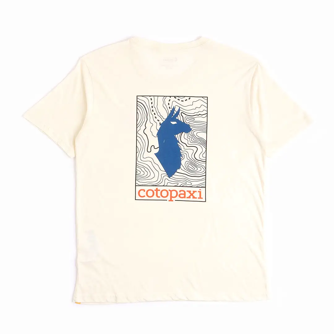 Cotopaxi Llama Map Organic T-Shirt