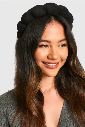 Curved Toweling Headband