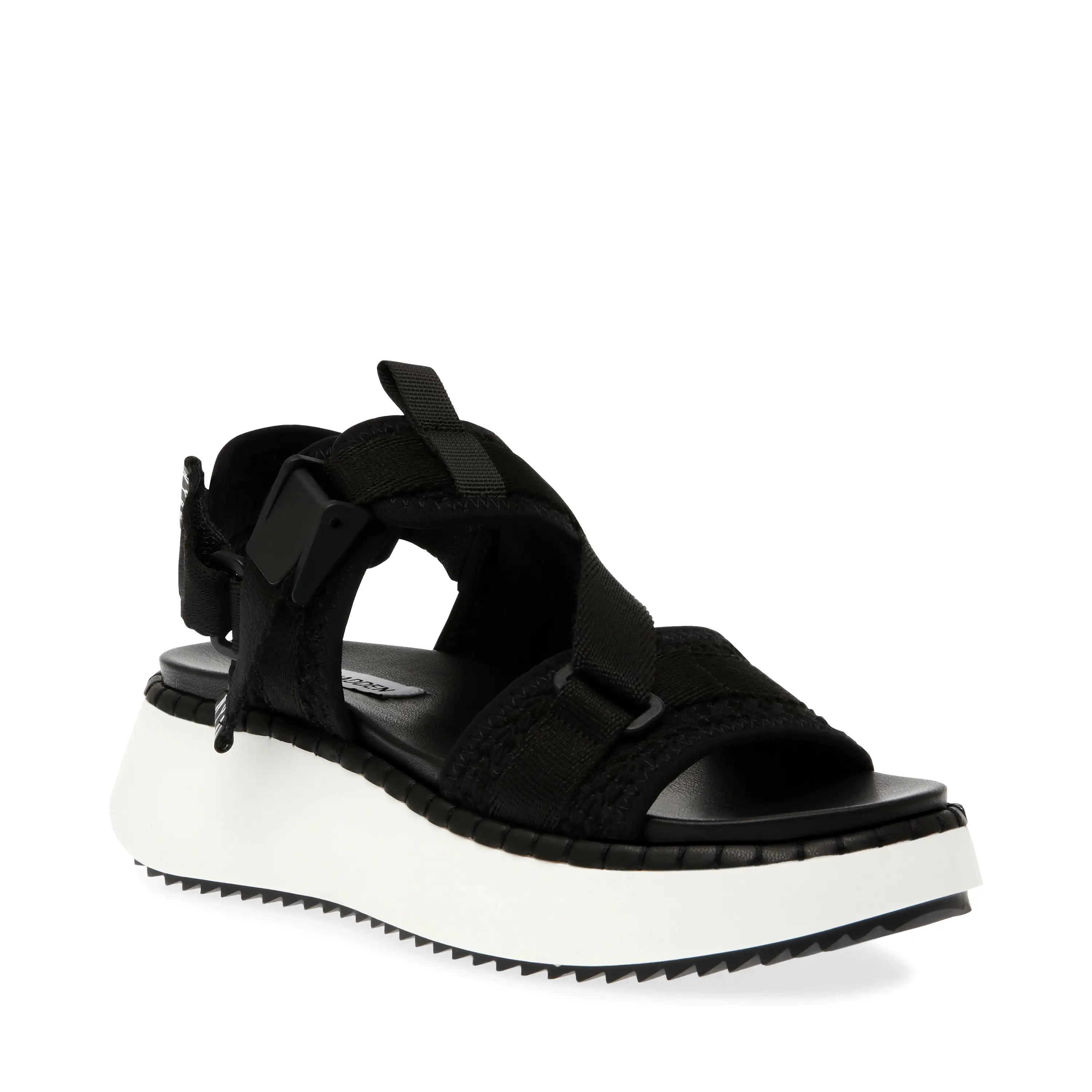 Decorum Sandal BLACK/WHTE