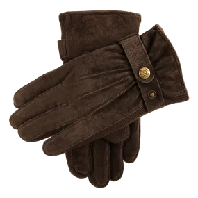 Dents Chester Three-Point Fleece-Lined Suede Gloves