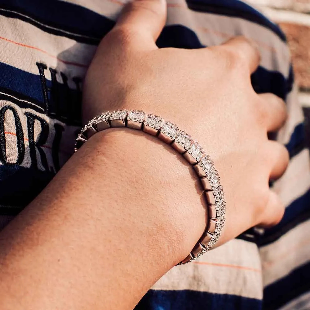 Diamond Baguette Tennis Bracelet