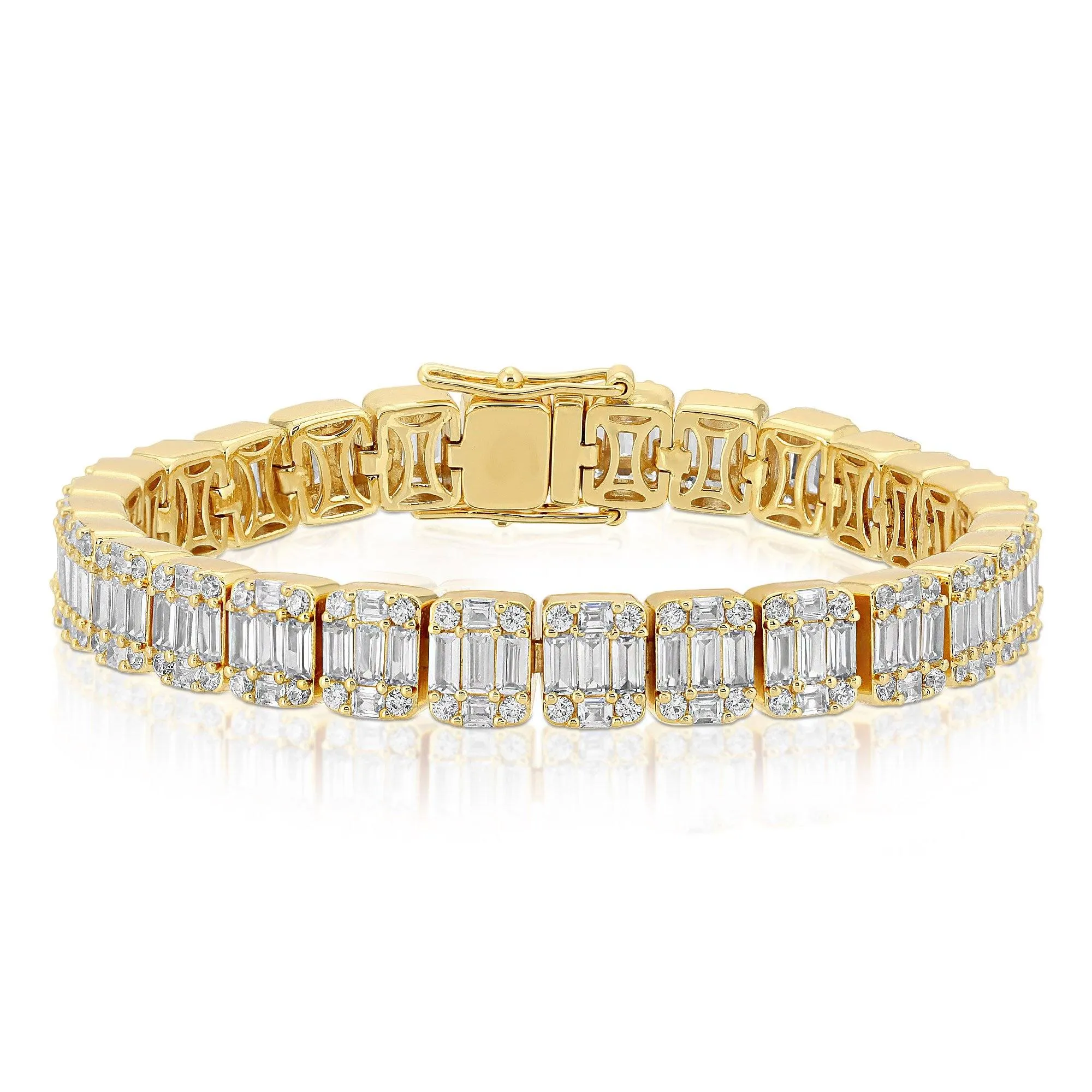 Diamond Baguette Tennis Bracelet