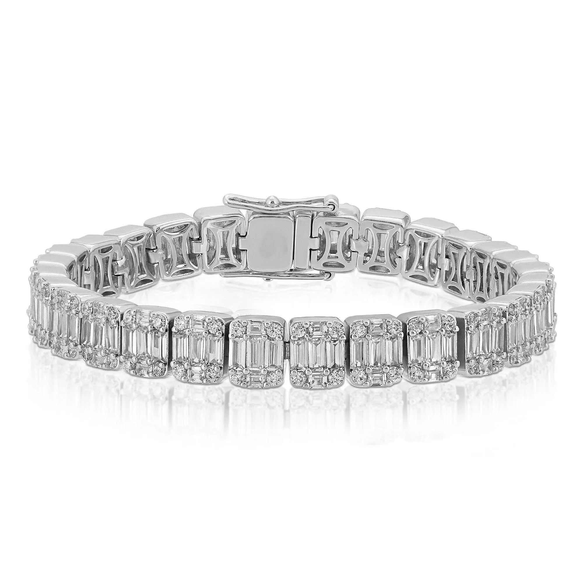 Diamond Baguette Tennis Bracelet