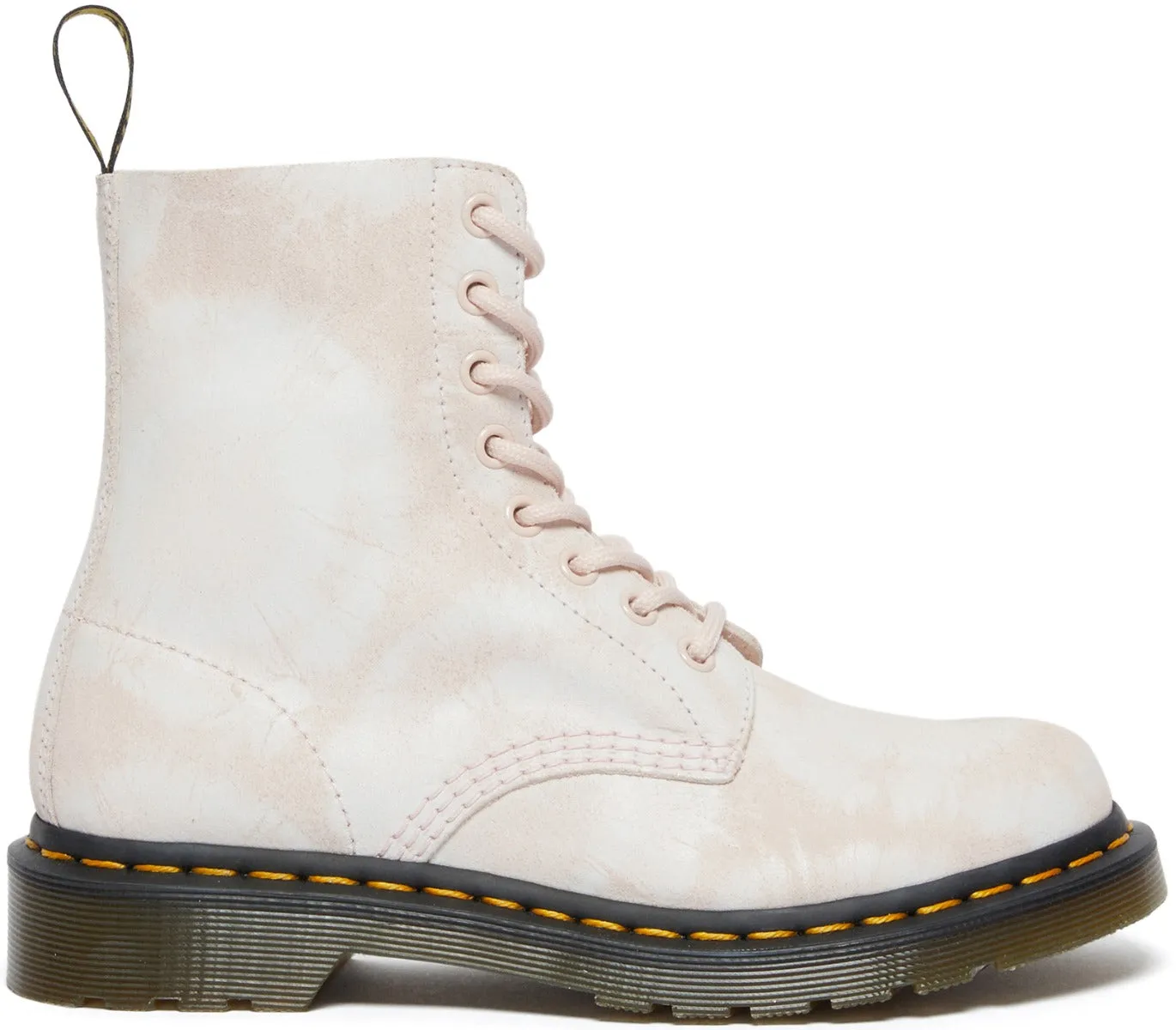 Dr. Martens Womens 1460 Pascal Tie Dye Shell Pink