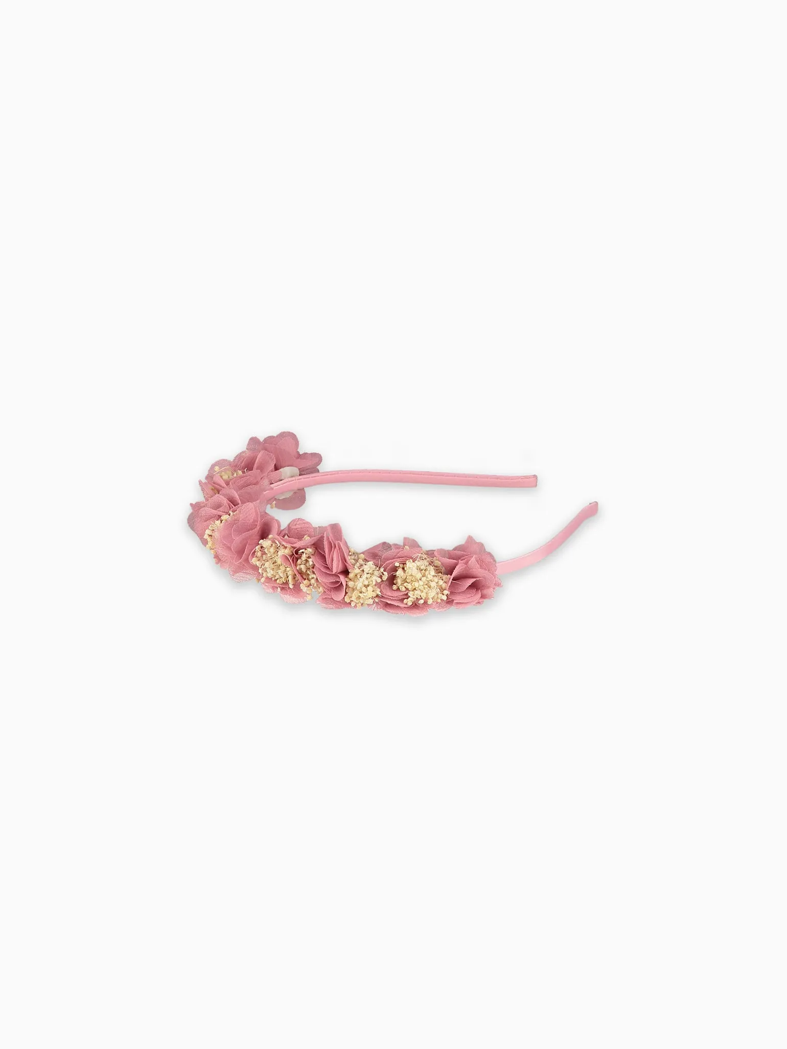 Dusty Pink Iria Flower Girl Headband