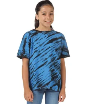 Dyenomite Tiger Stripe Tie-Dyed T-Shirt