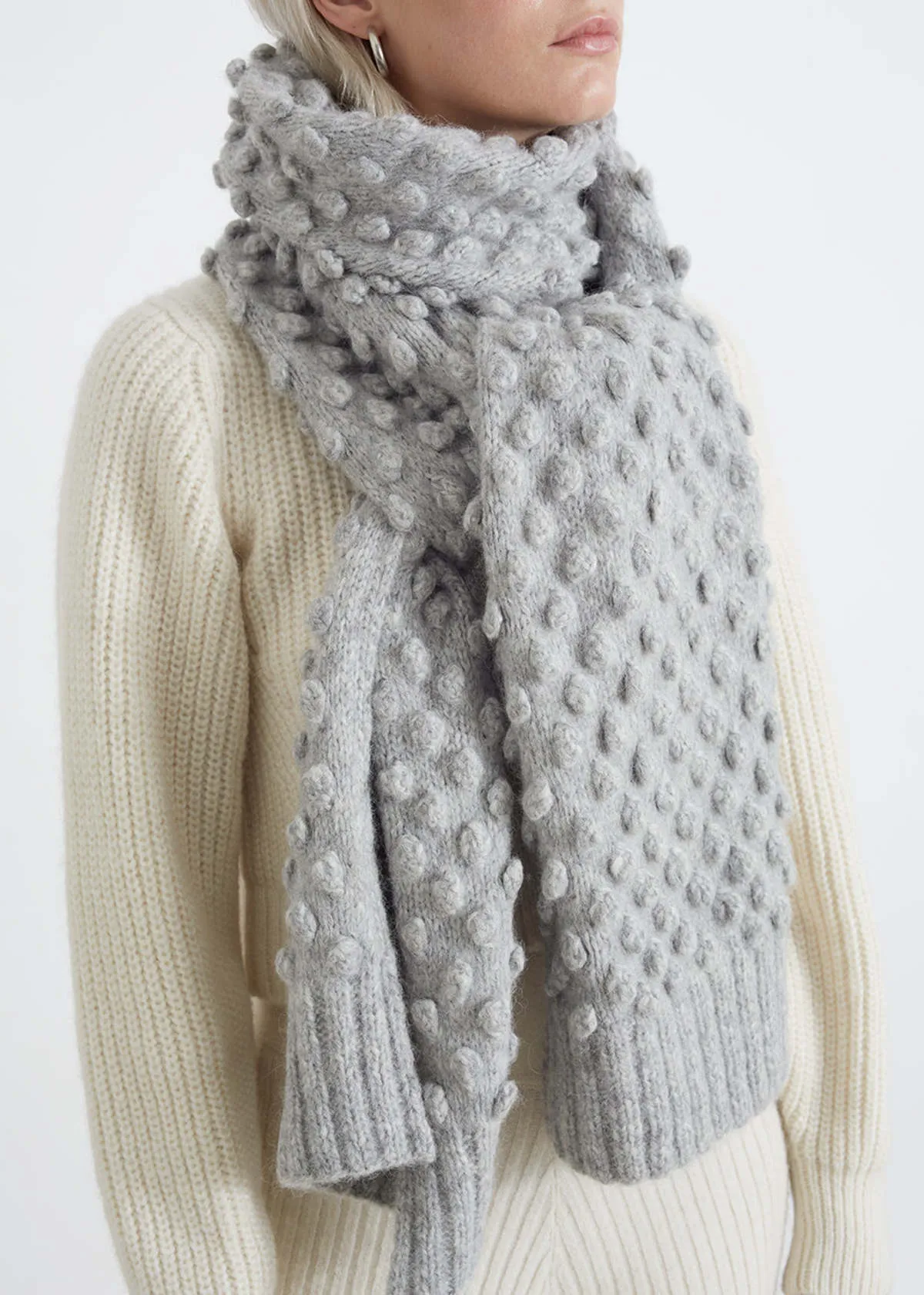 Elsa Scarf - Graphite Grey