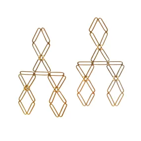 Emily Rogstad - Angled Drop Earrings