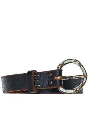 Faded Buckle Belt (K1402XG648 BROWN)