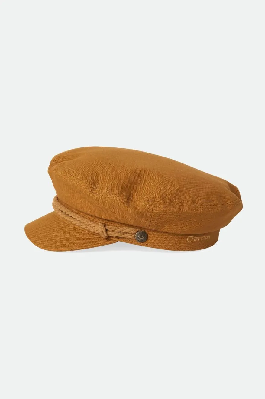 Fiddler Fisherman Cap - Golden Brown