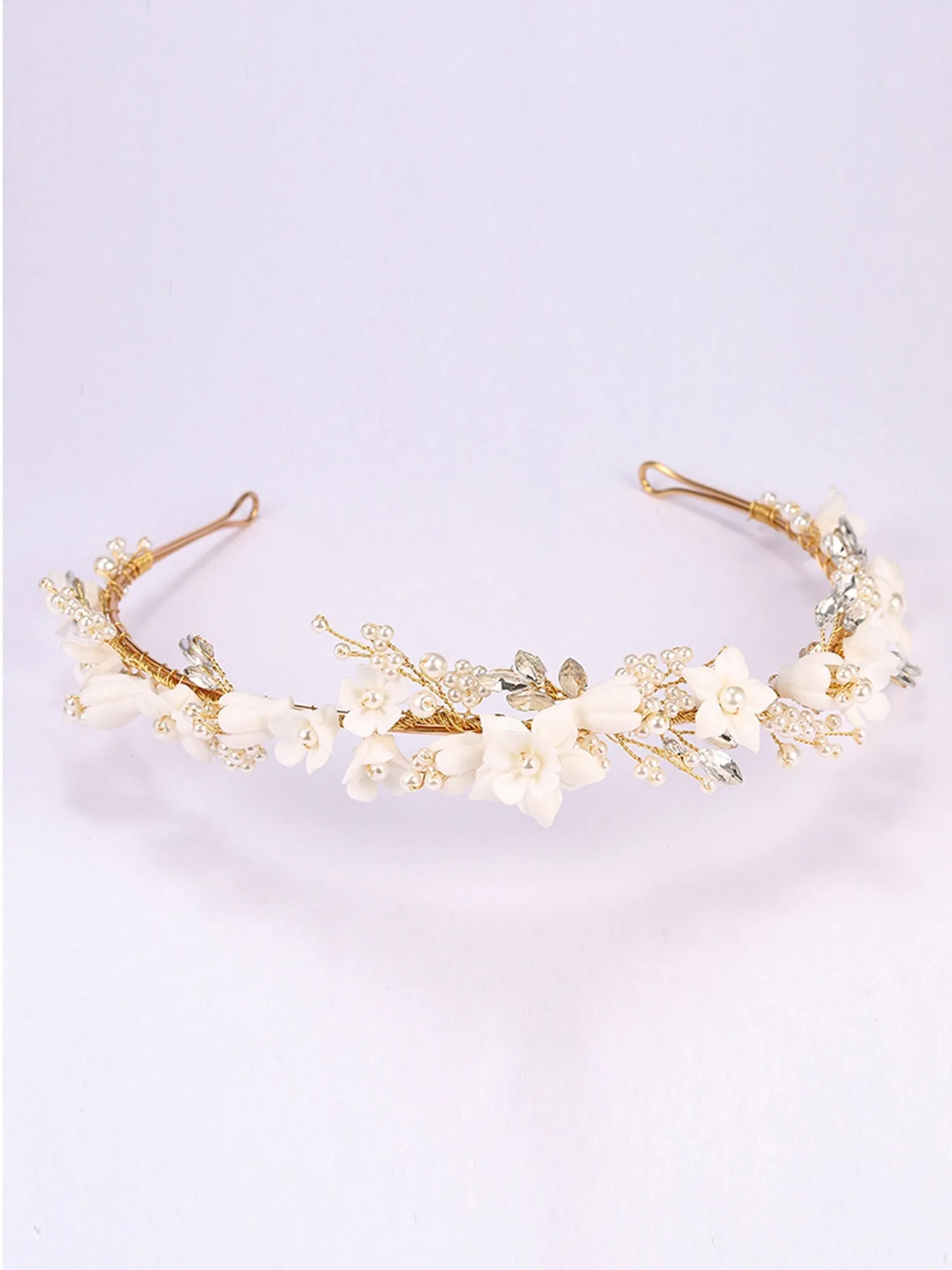 Flower Pearl Bridal Headband