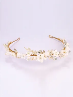 Flower Pearl Bridal Headband