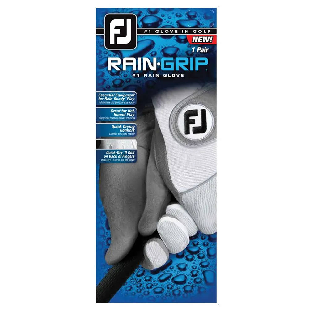 FootJoy RainGrip Pair Golf Gloves