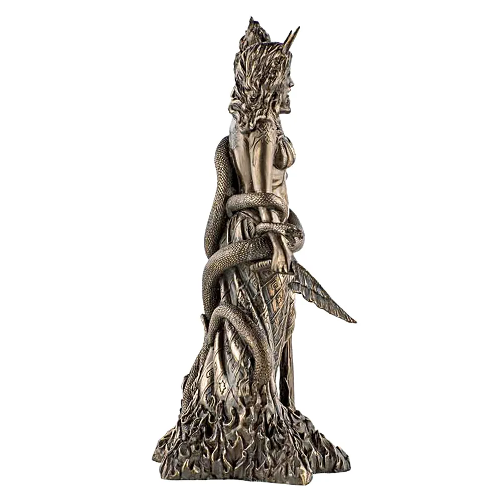 Goddess Hecate Bronze Finish Statue