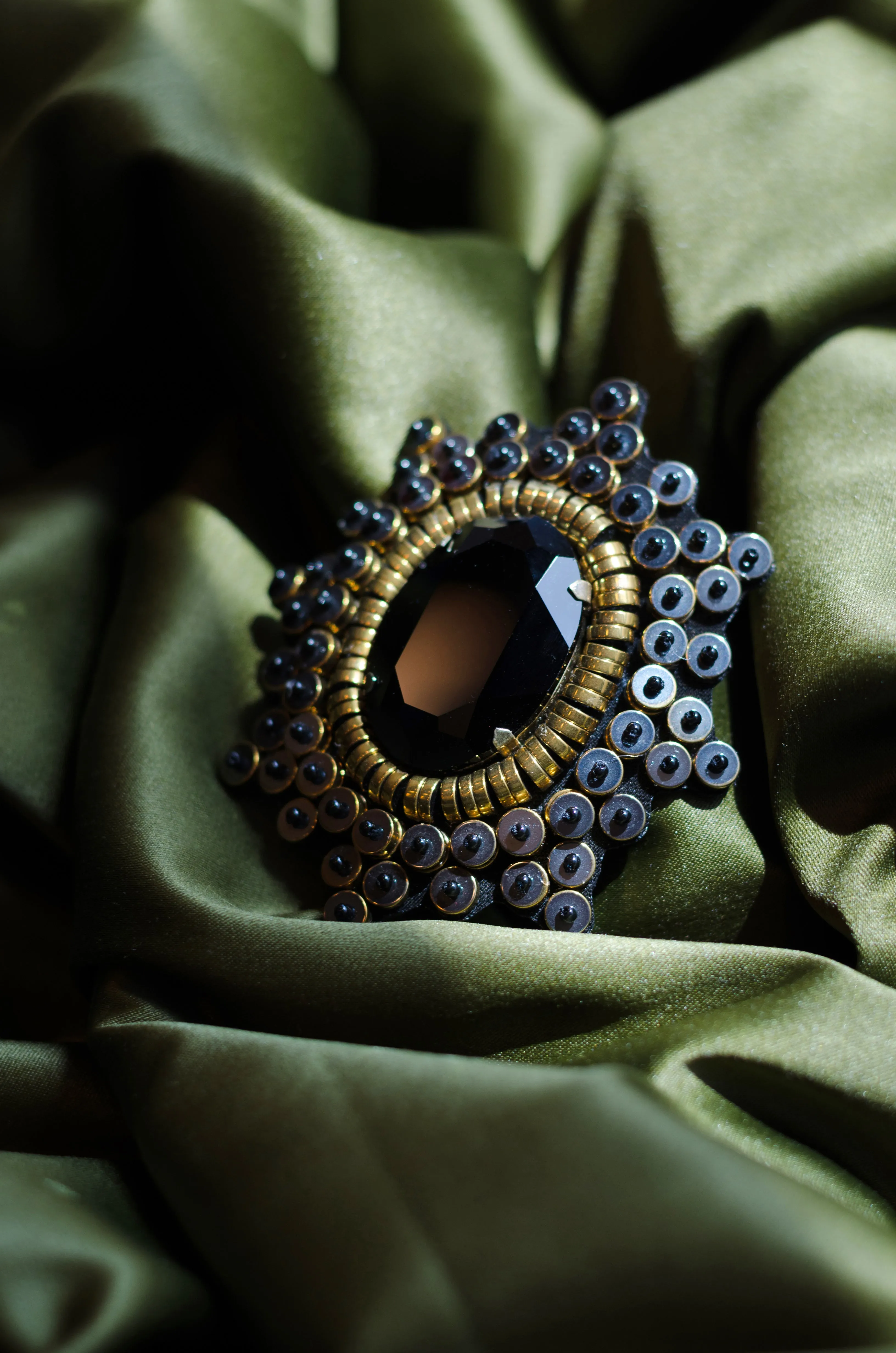 Gold Metalwork Brooch