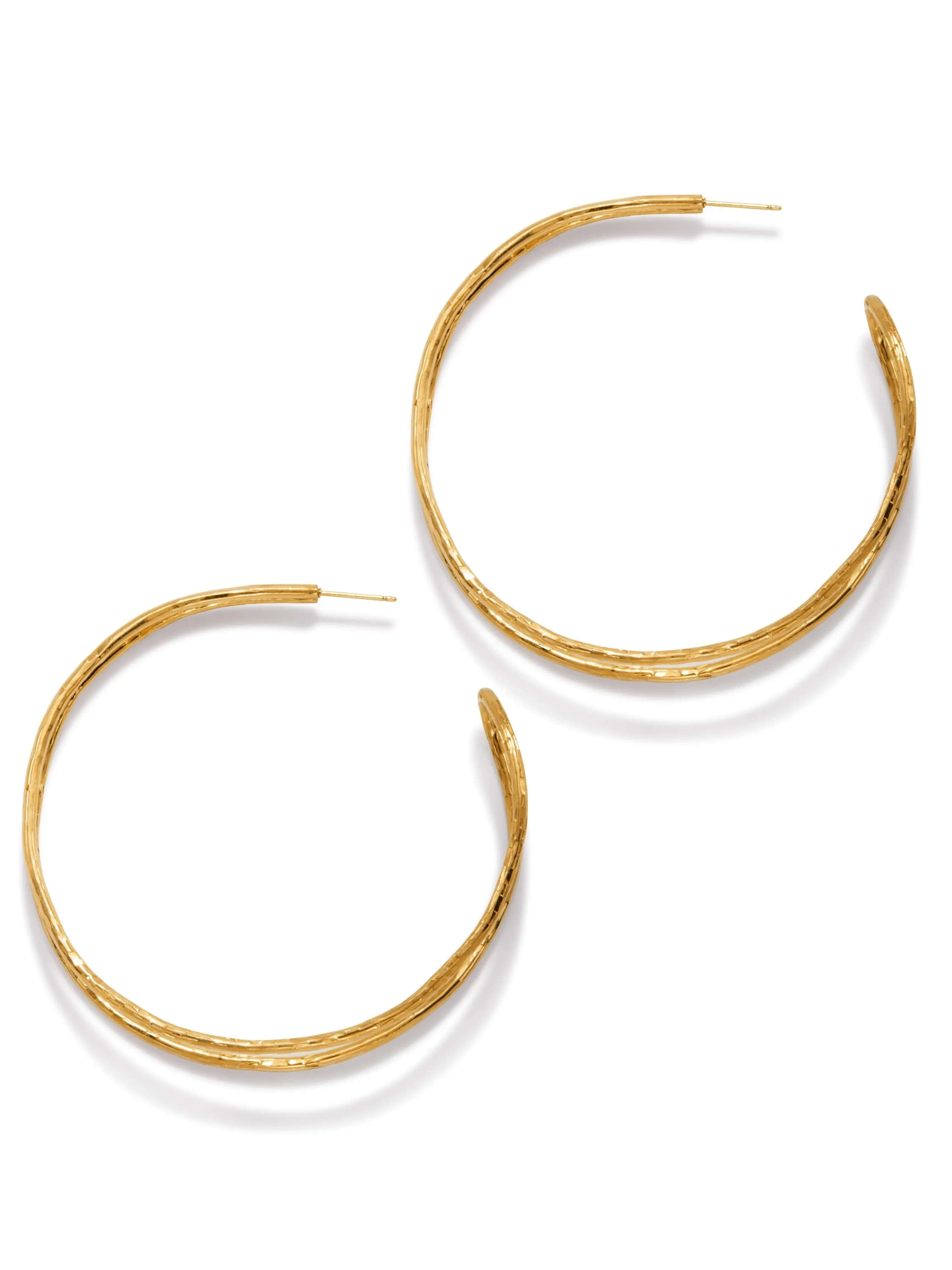 Gold Mimi Hoop Earrings