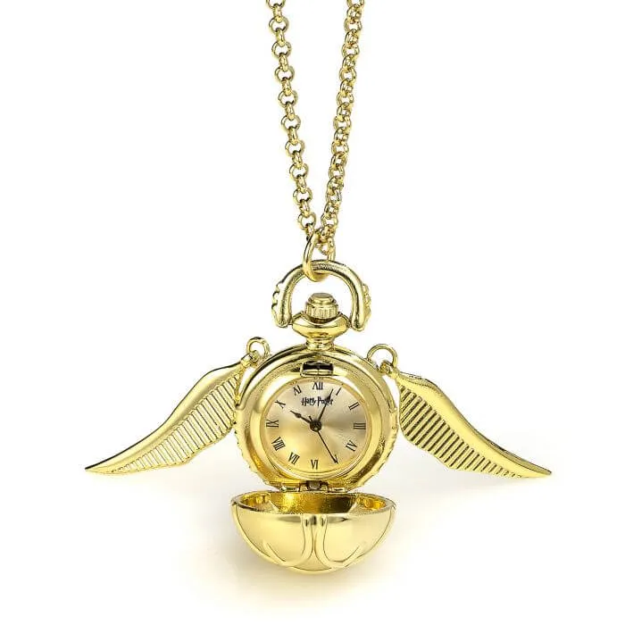 Golden Snitch Watch Necklace