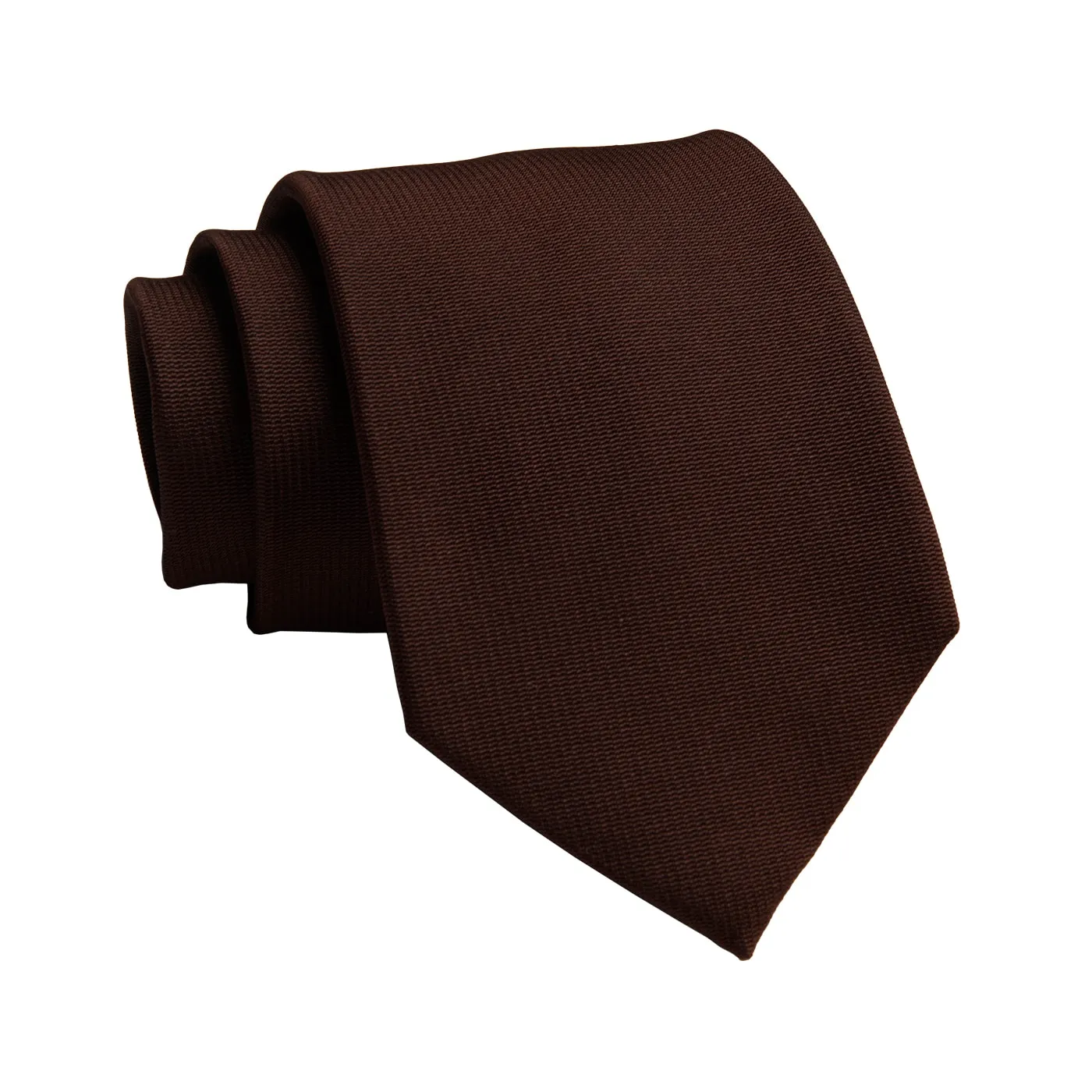 Greenwich Brown Silk Tie