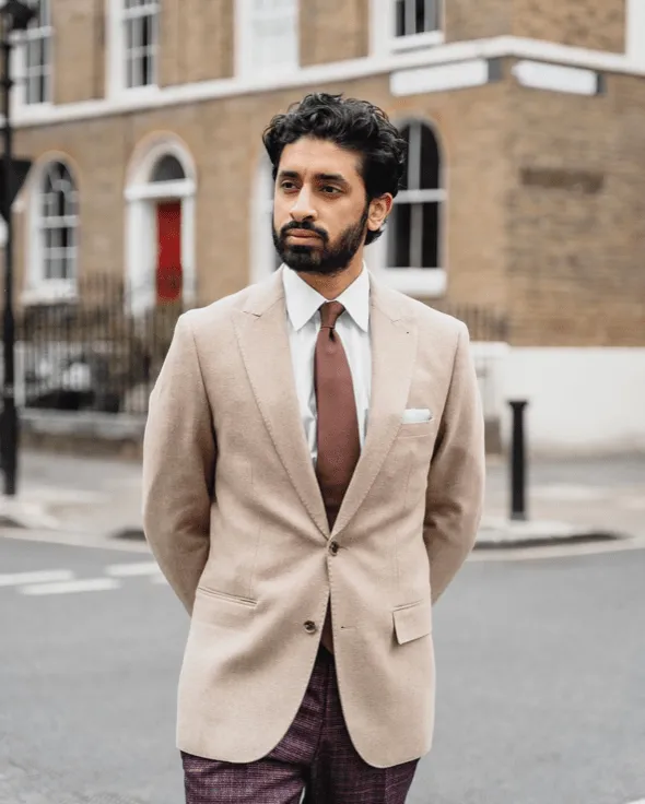 Greenwich Brown Silk Tie