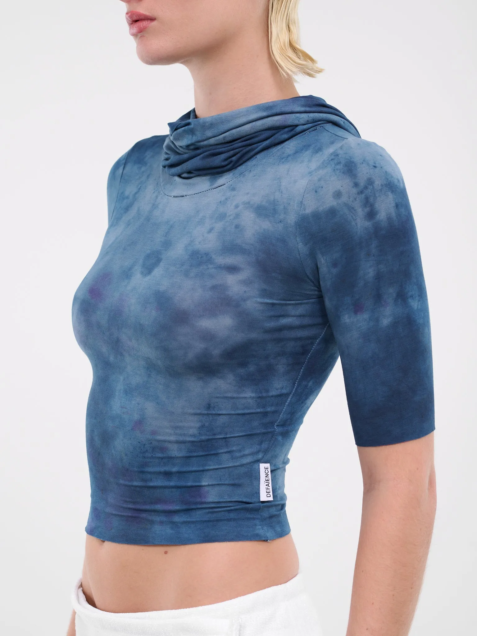 Hooded Top (DFSS23T02-TIE-DYE-BLUE)